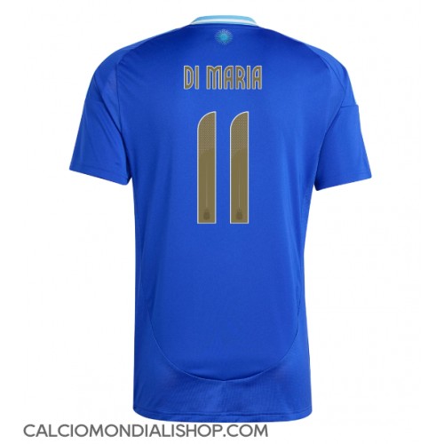 Maglie da calcio Argentina Angel Di Maria #11 Seconda Maglia Copa America 2024 Manica Corta